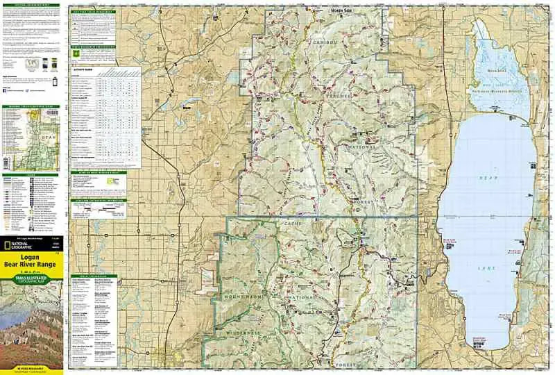Logan - Bear River Range Map