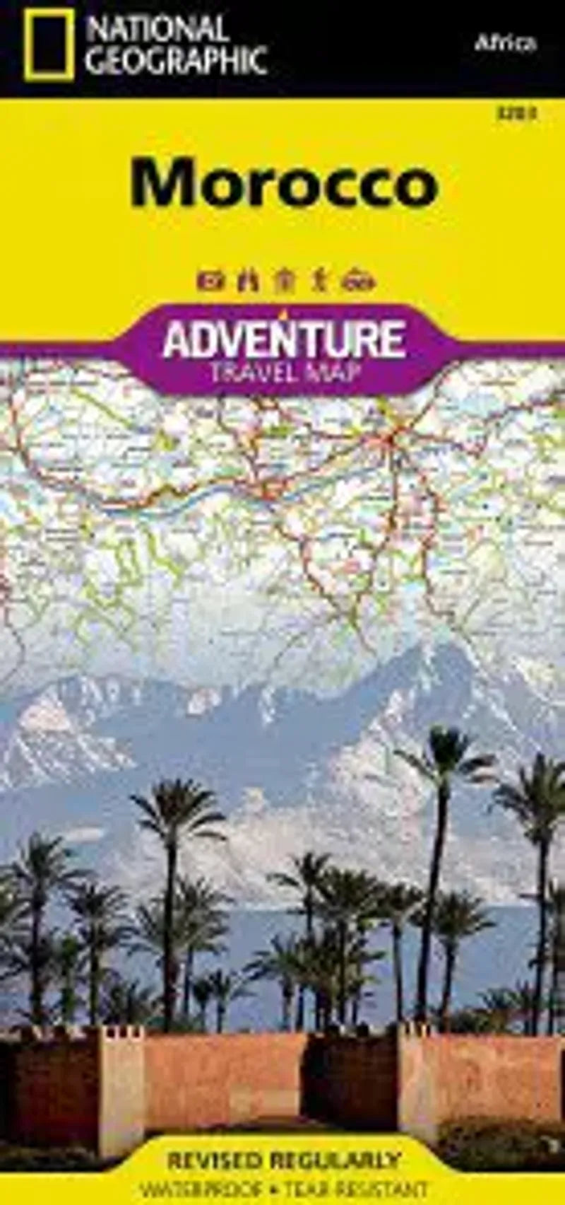 Morocco Travel Map