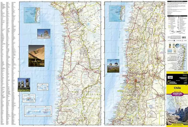 Chile Travel Map