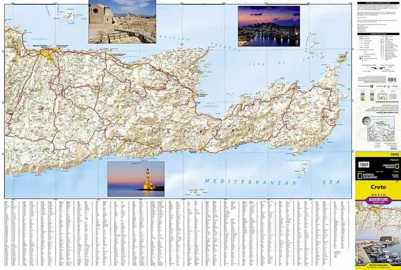 Crete Travel Map