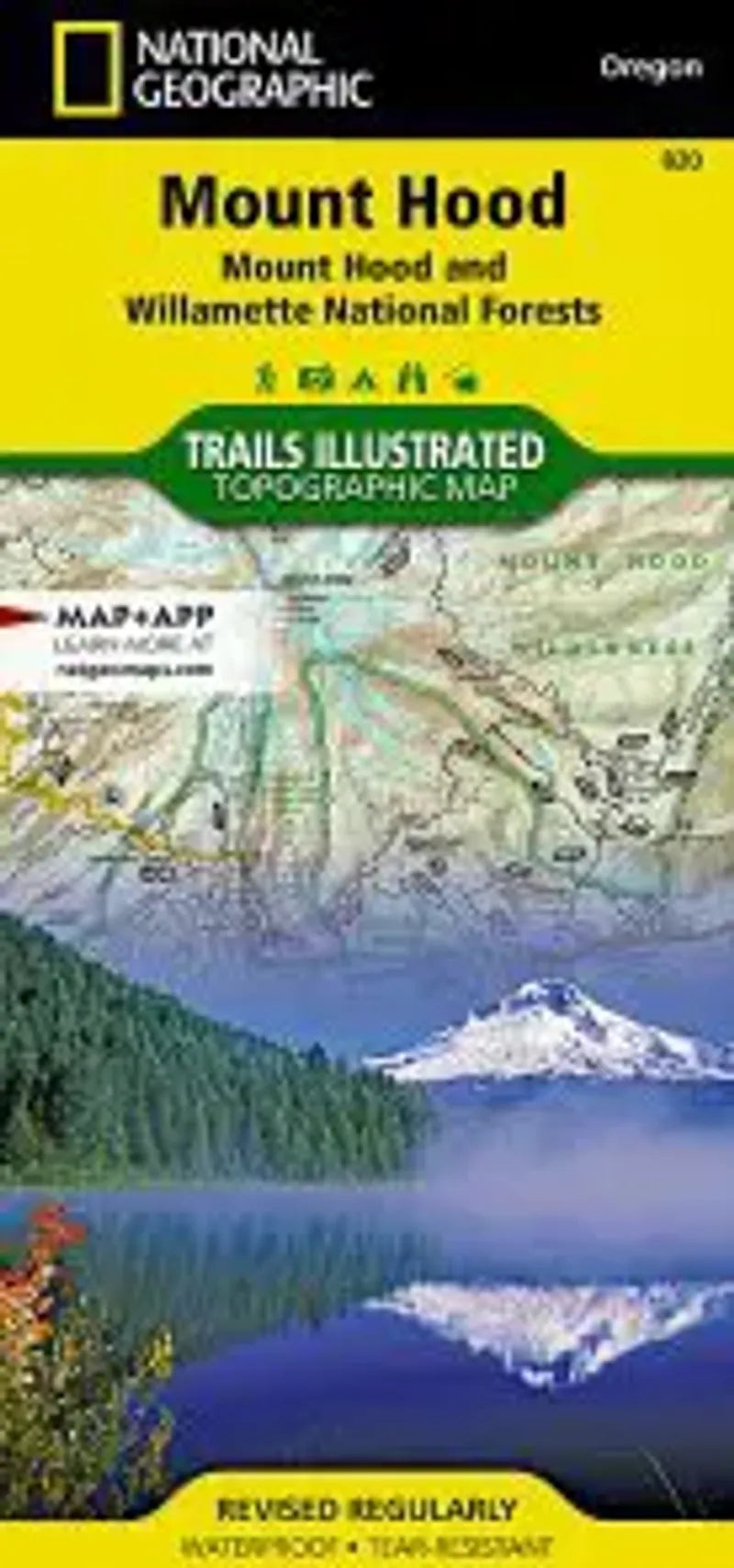 Mt. Hood & Area Hiking Map