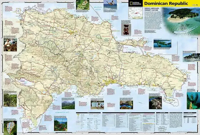 Dominican Republic Travel Map