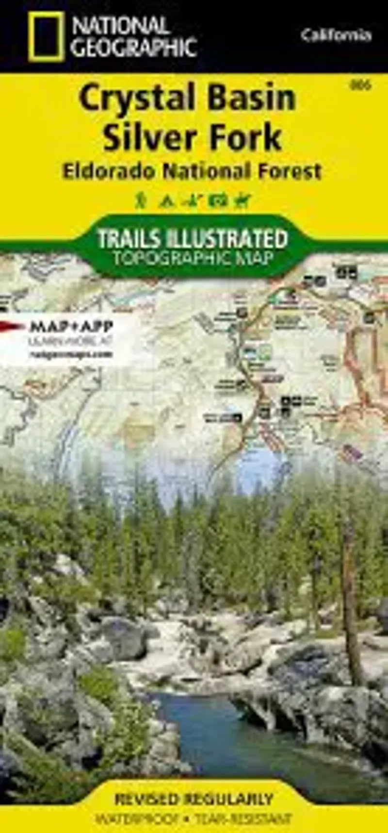 Crystal Basin & Silver Fork Map