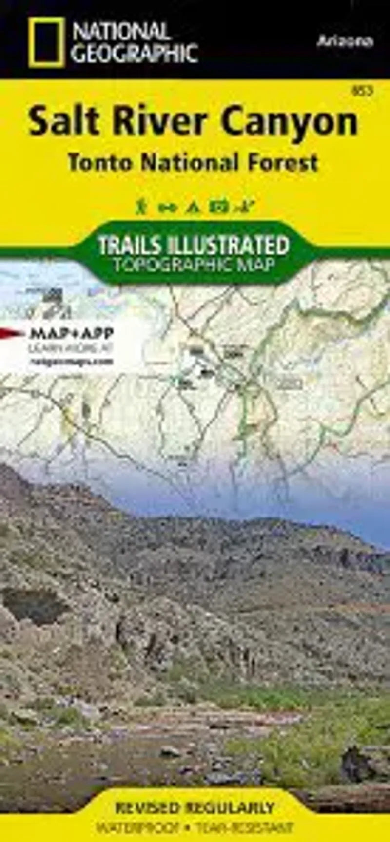 Salt River Canyon Map