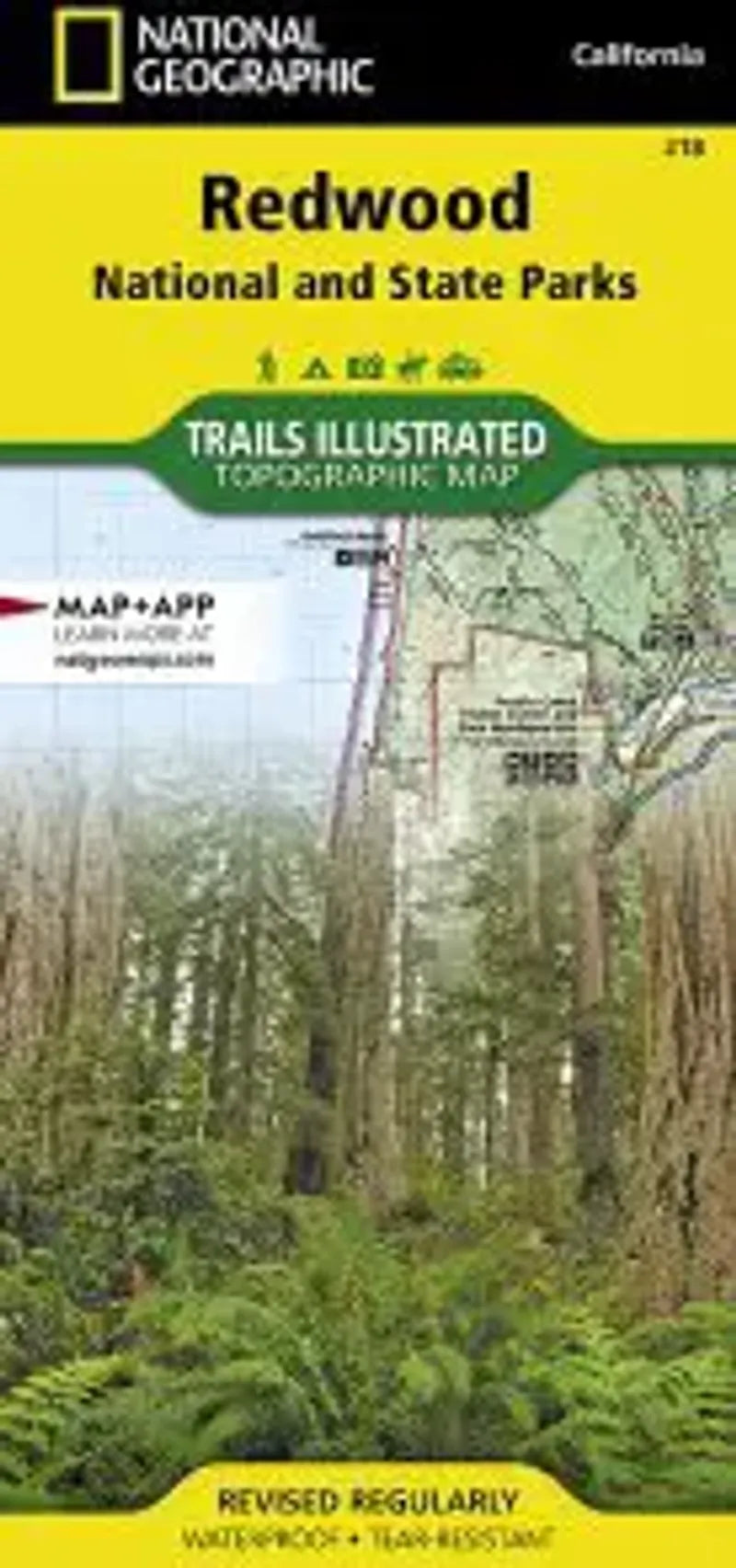 Redwood National Park Map