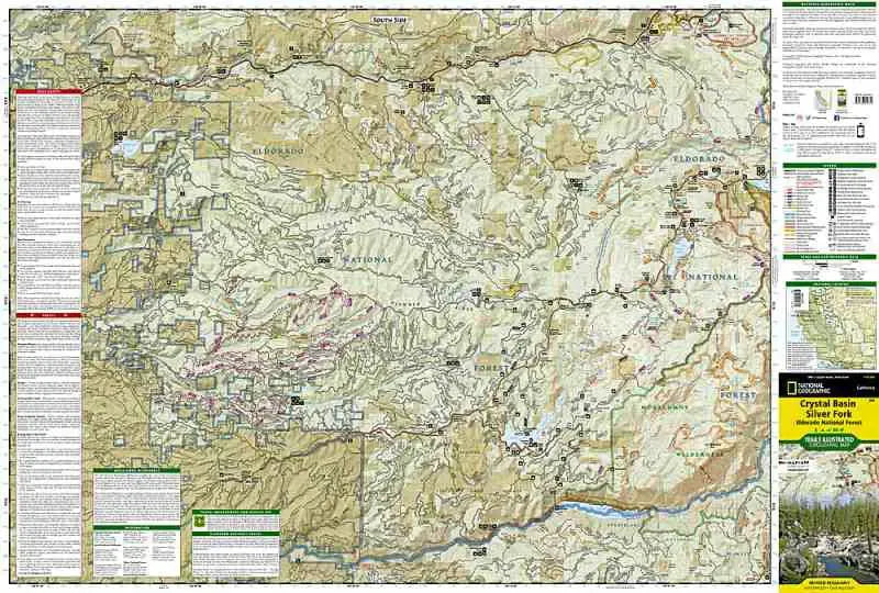 Crystal Basin & Silver Fork Map
