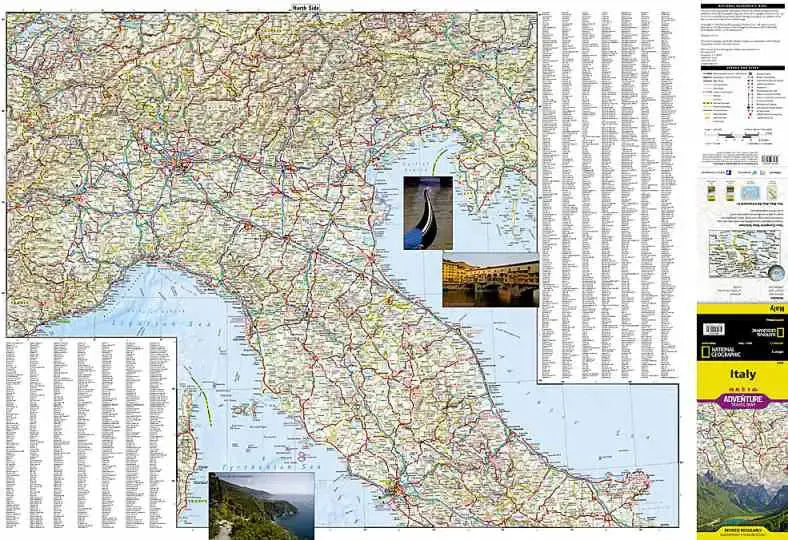 Italy Travel Map