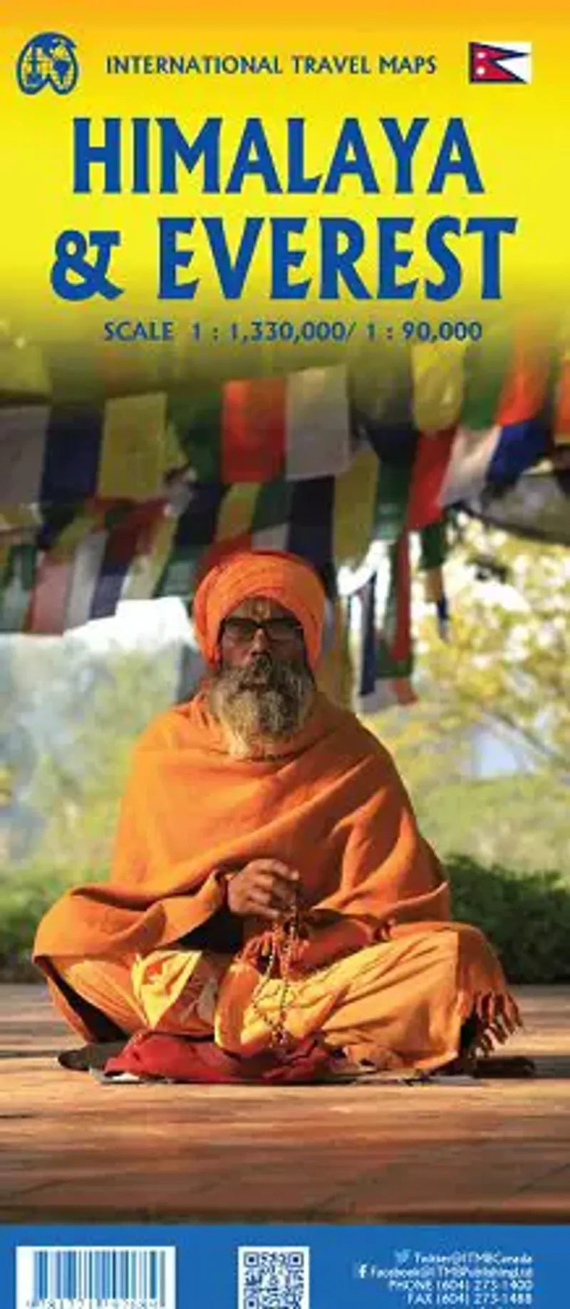 Everest & Himalaya Climbing Map