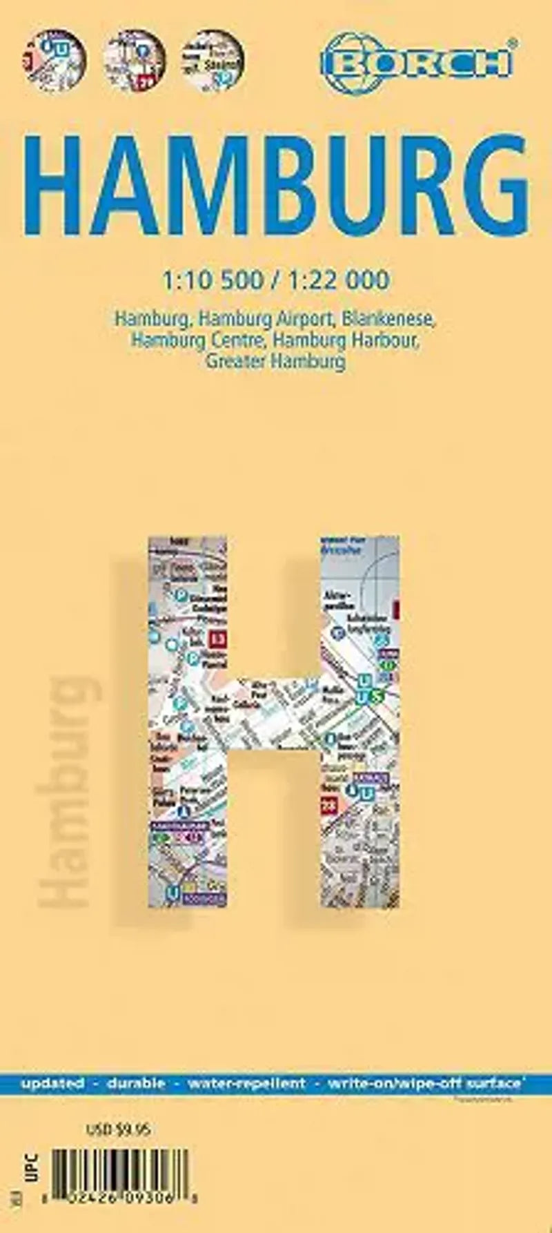 Hamburg Street Map l Borch