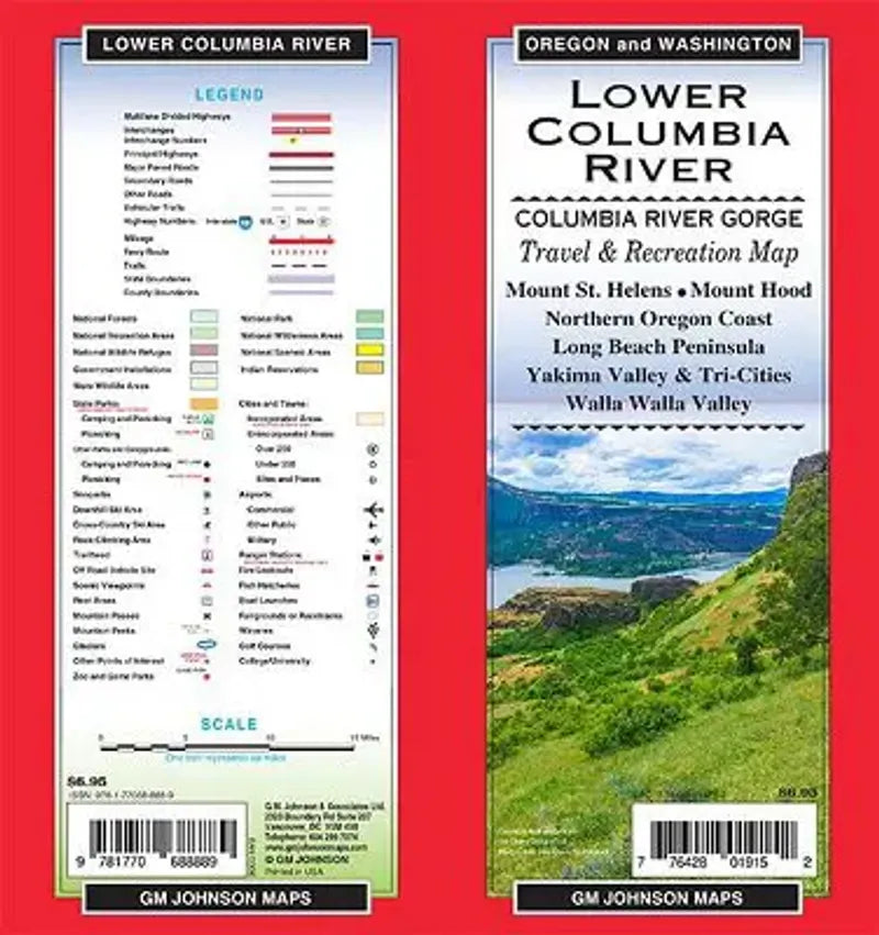 Lower Columbia River Road Map