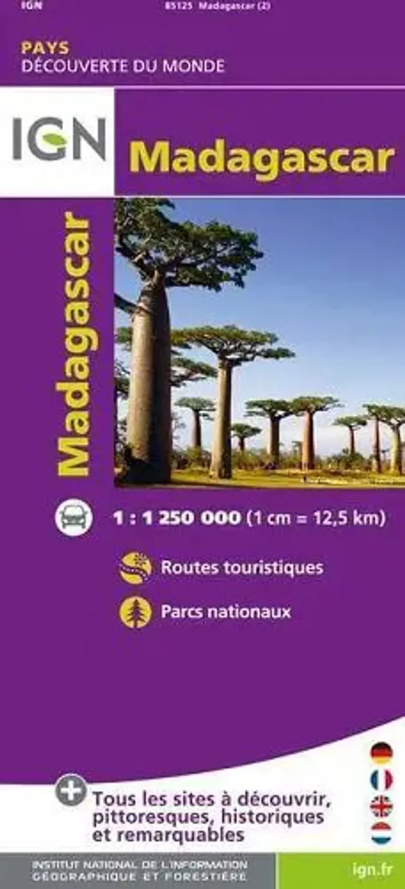 Madagascar Travel Map l IGN