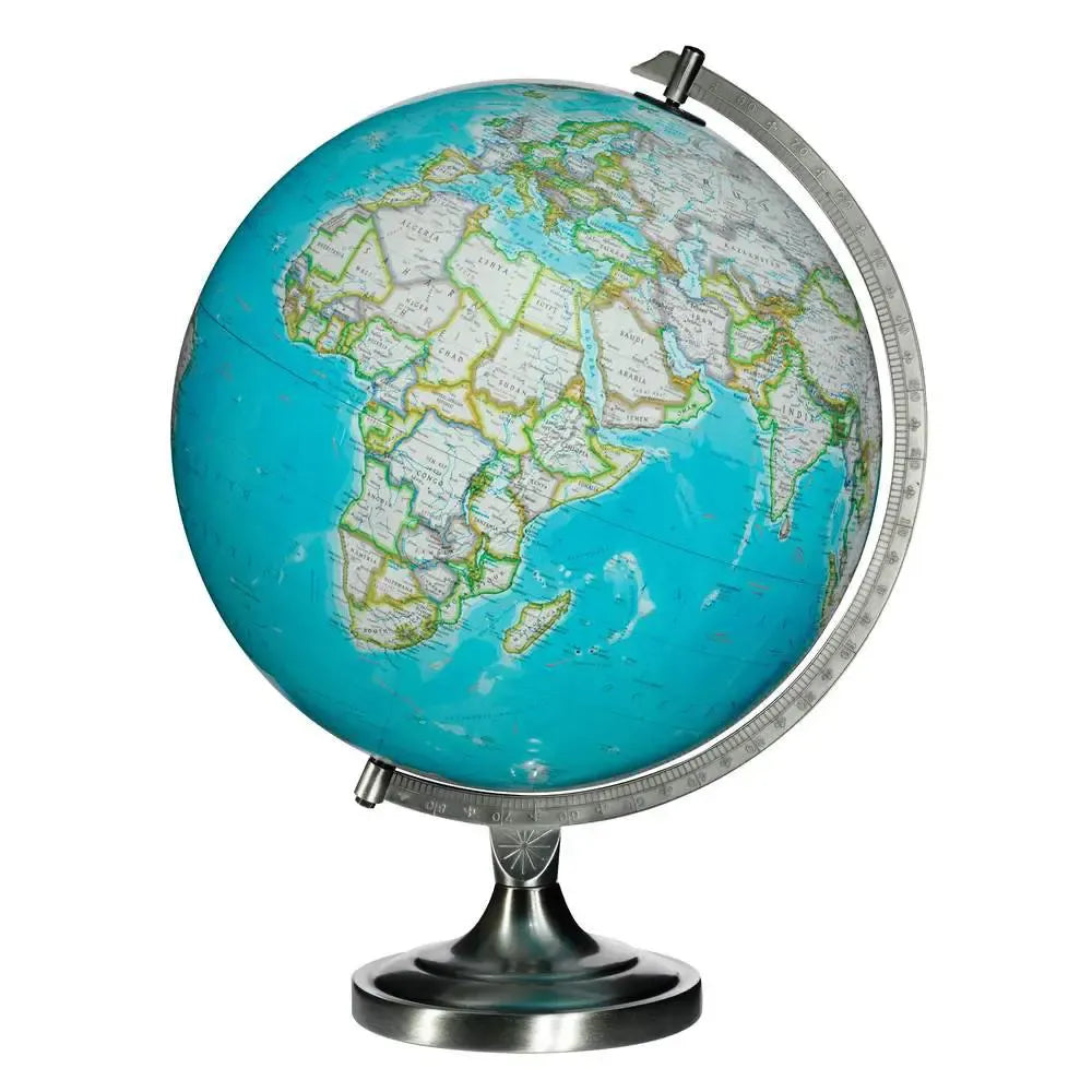 Bartlett Illuminated World Globe 12"
