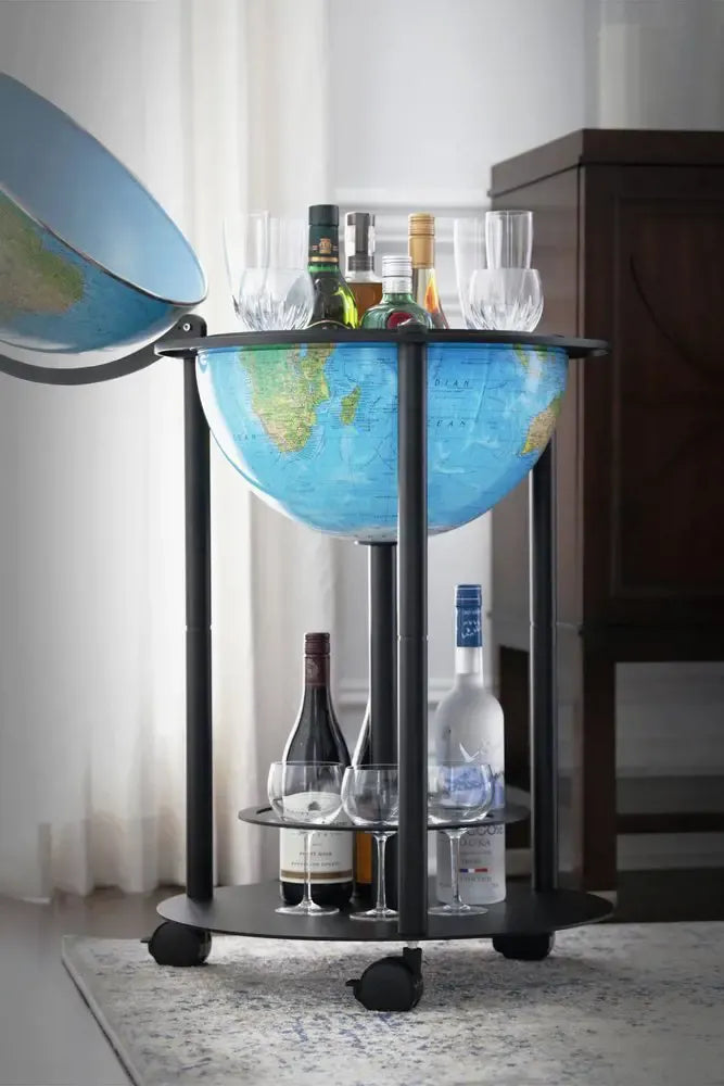 Empire Bar Globe Blue Ocean 16"