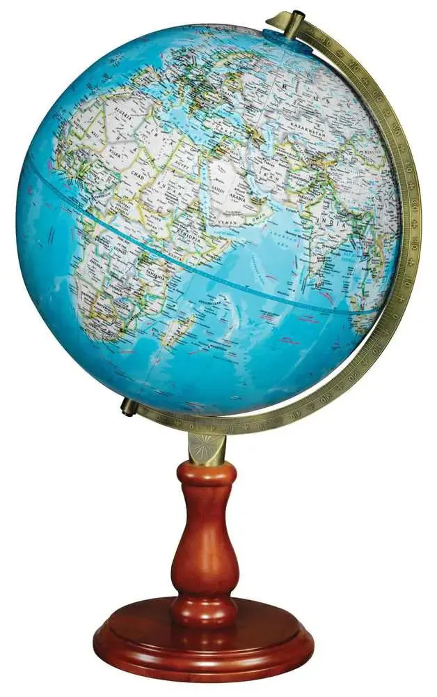 Hudson Desktop World Globe 12"
