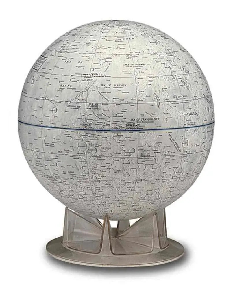 Moon Desktop Globe 12"