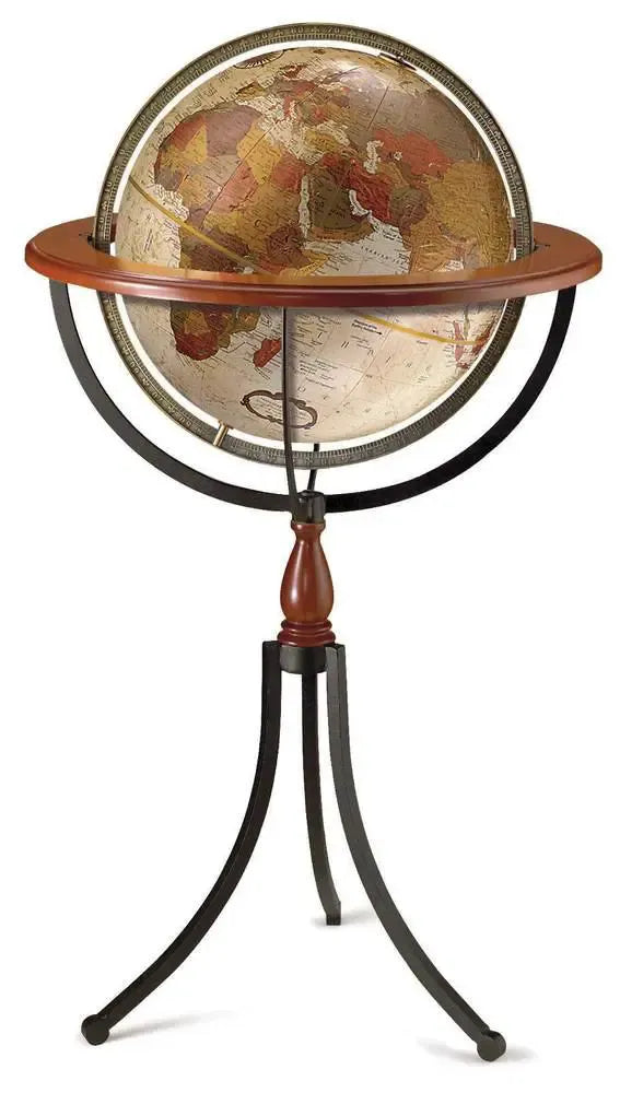Santa Fe World Globe - 16" Floor Globe