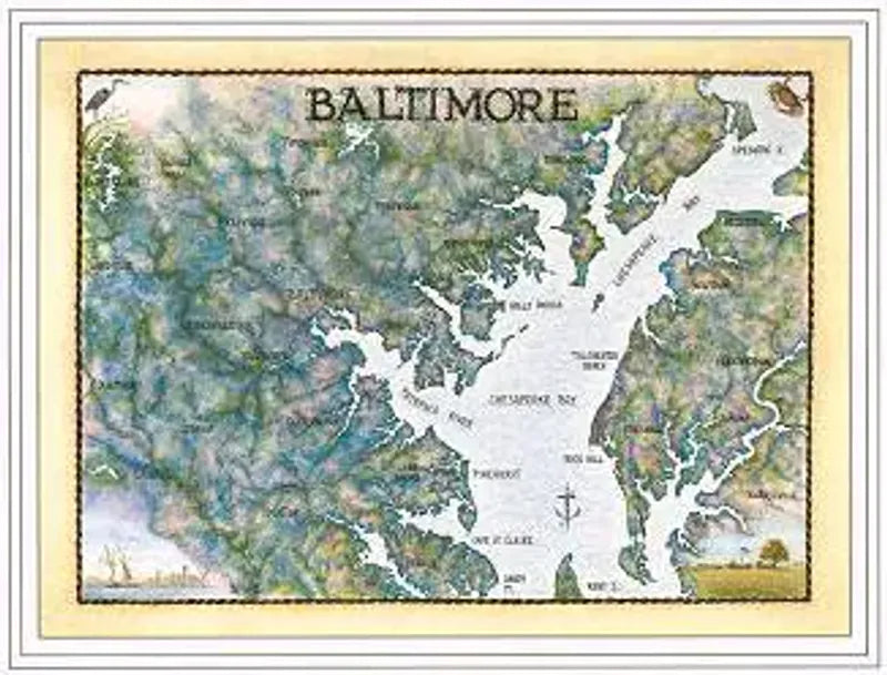Baltimore Art Print
