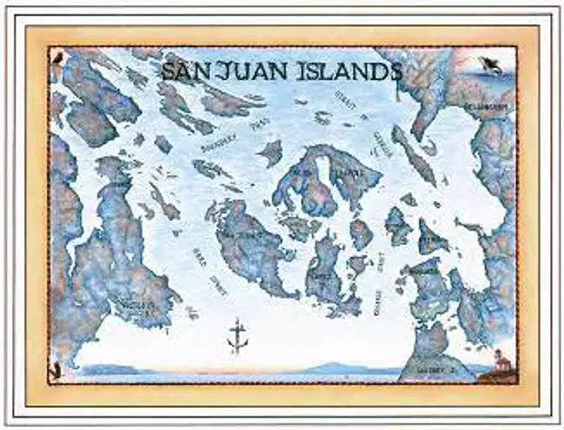 San Juan Islands Art Print