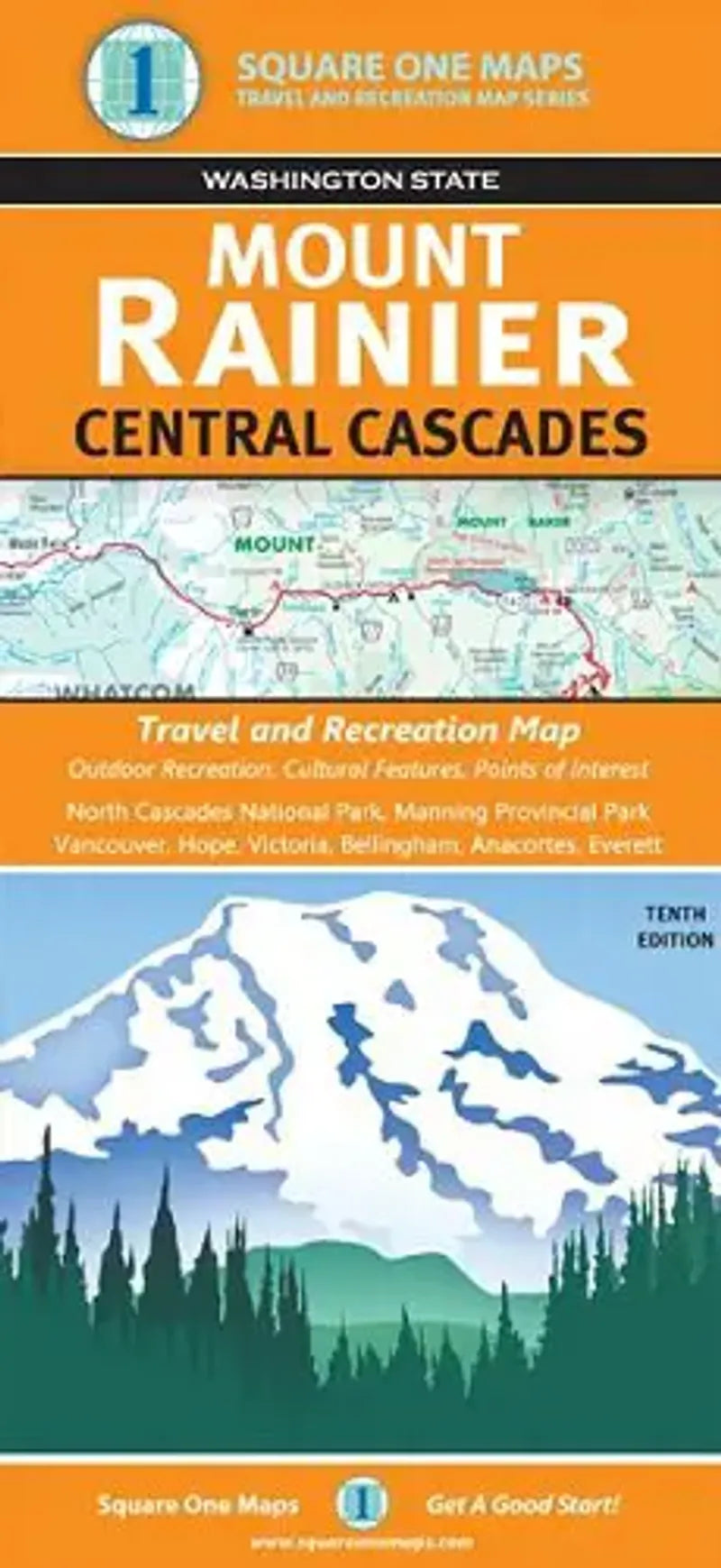 Mount Rainier Road Map