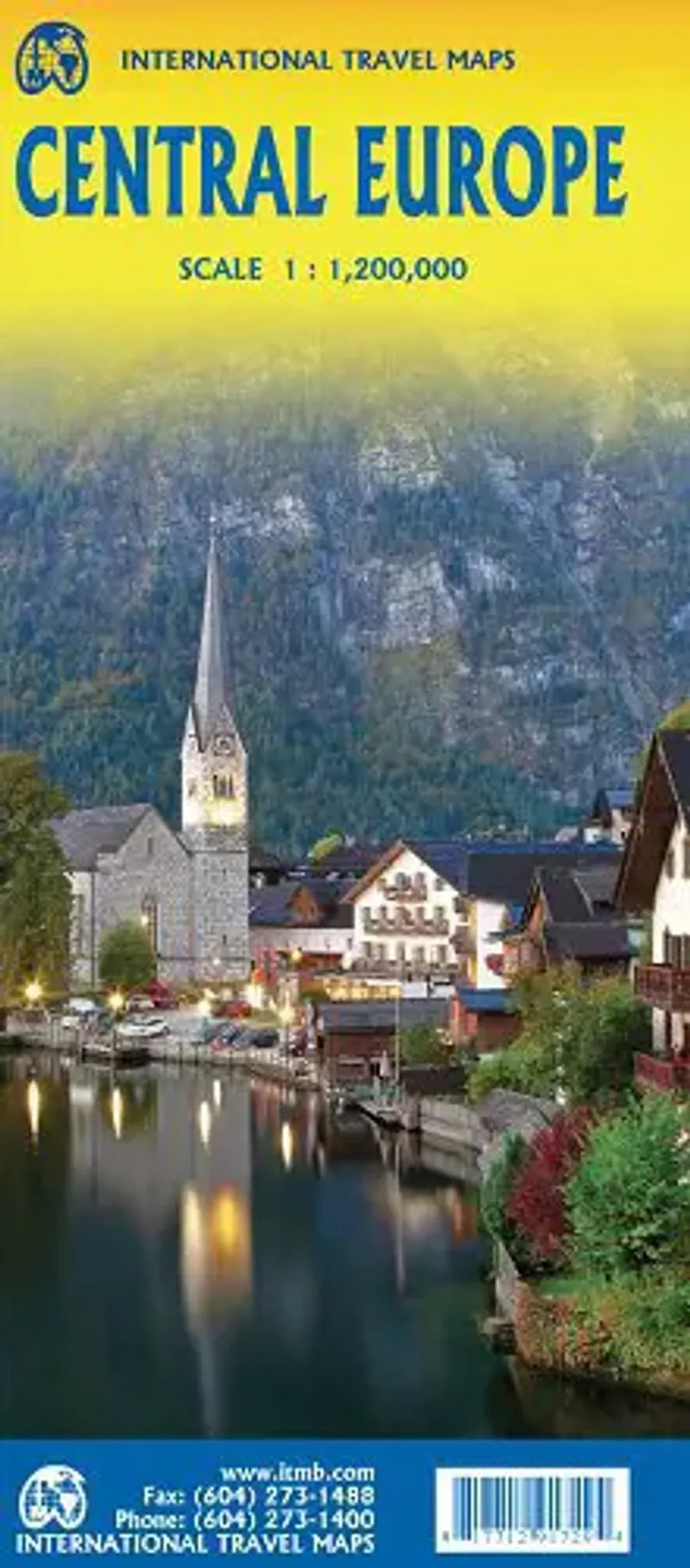 Central Europe Travel Map