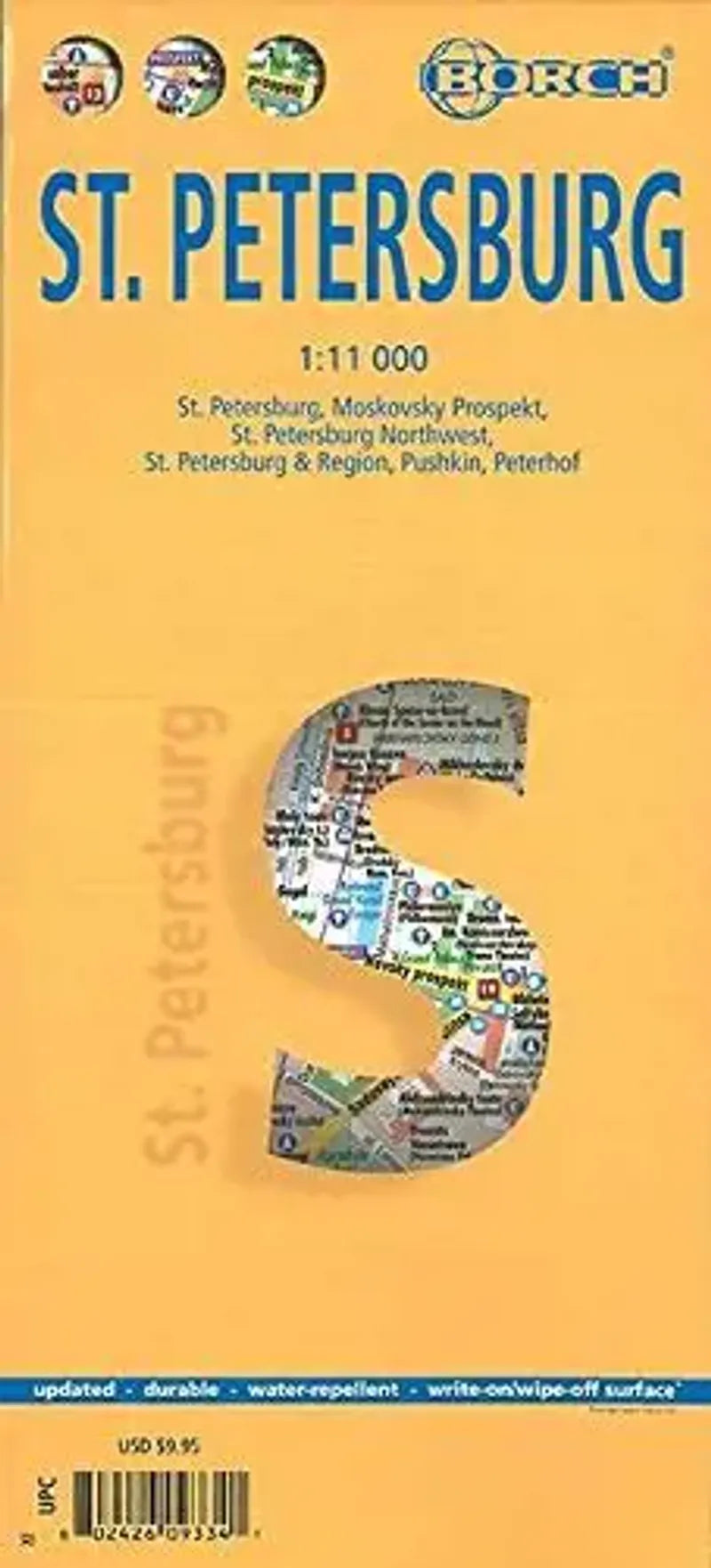 St. Petersburg City Map l Borch