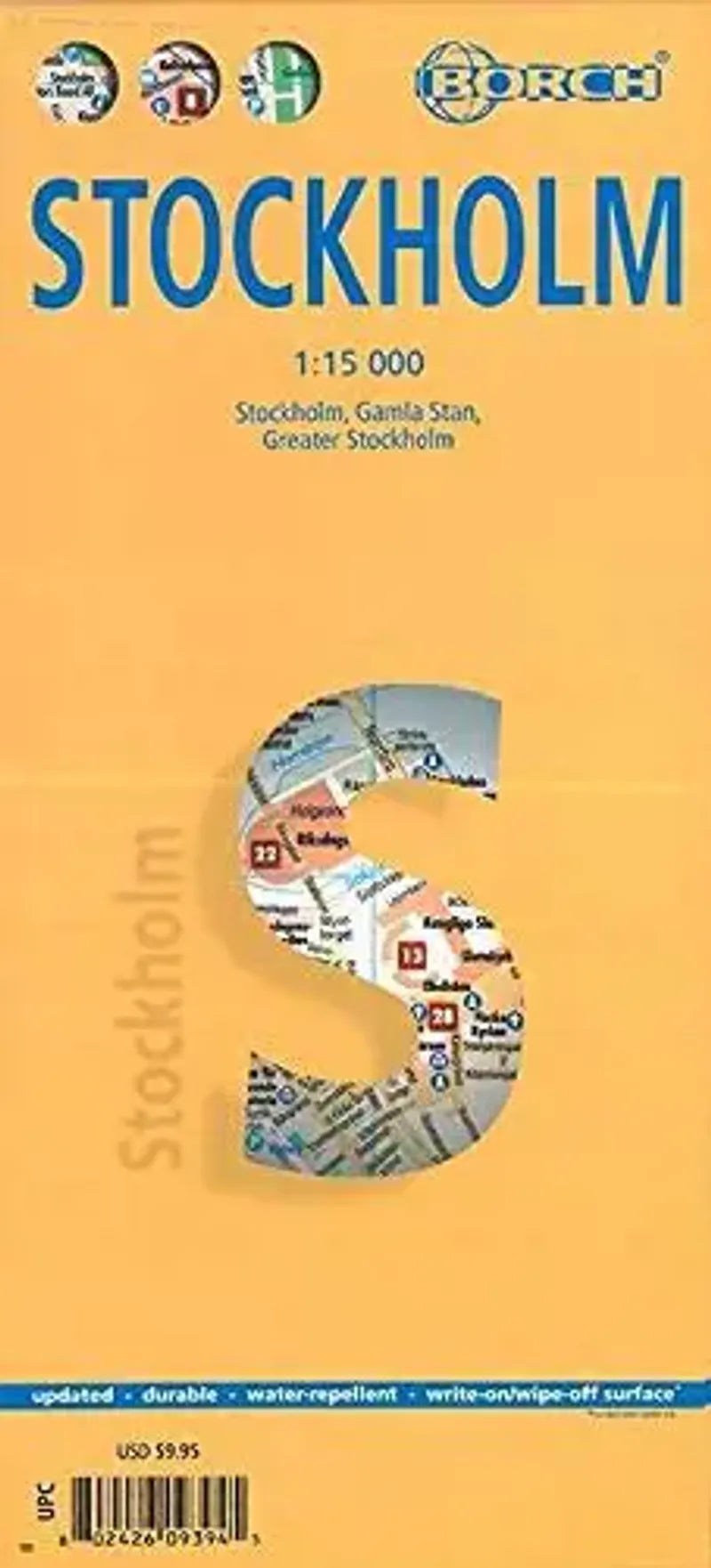 Stockholm City Map l Borch