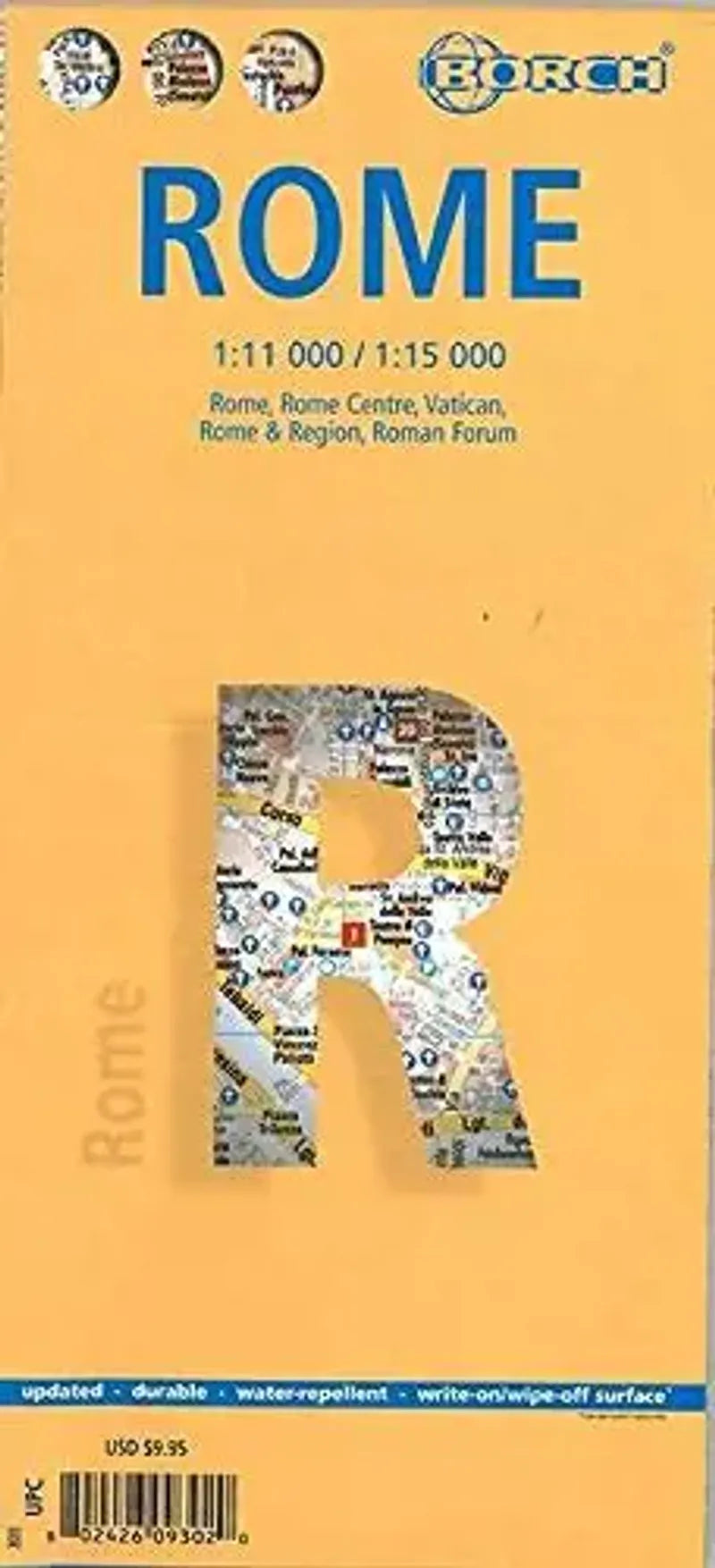 Rome City Map l Borch