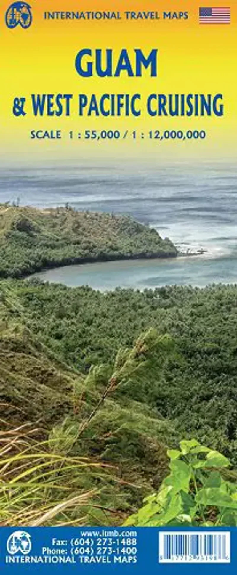 Guam & West Pacific Cruising Map