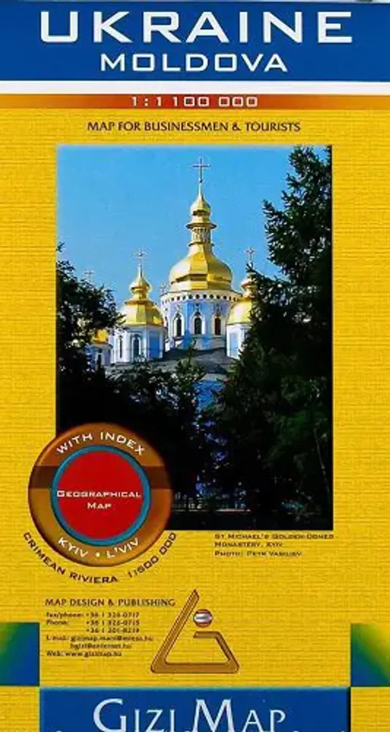 Ukraine & Moldova Travel Map l Gizi