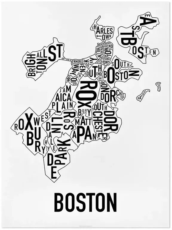 Boston Neighborhood Map