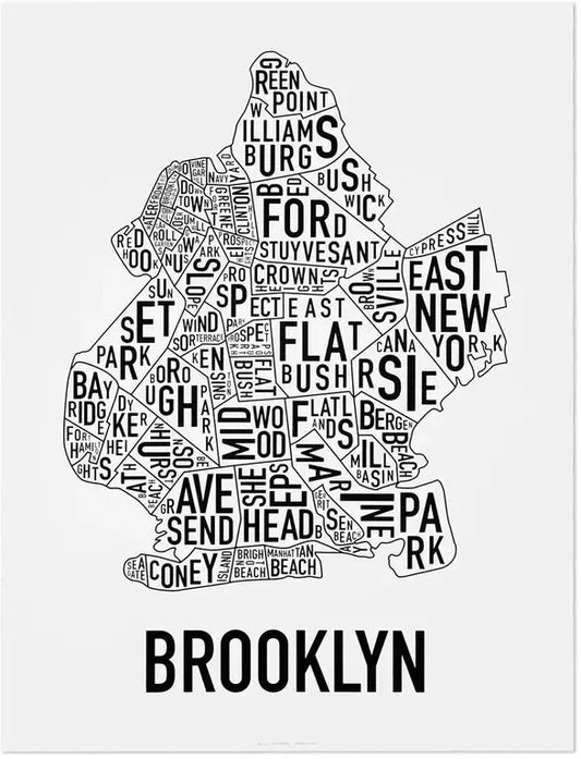 Brooklyn Neighborhood Map