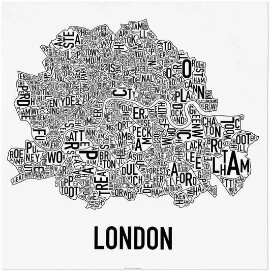 London Neighborhood Map