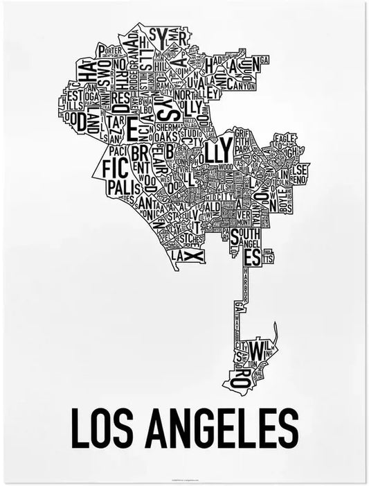 Los Angeles Neighborhood Map