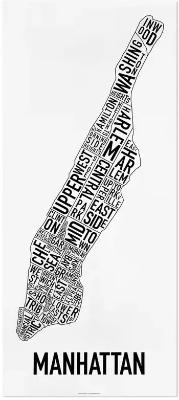 Manhattan Neighborhood Map