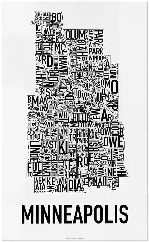 Minneapolis Neighborhood Map