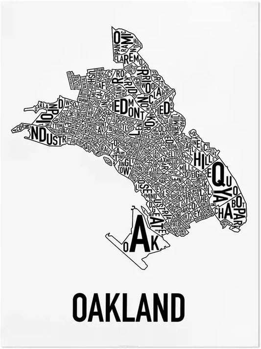 Oakland Neighborhood Map