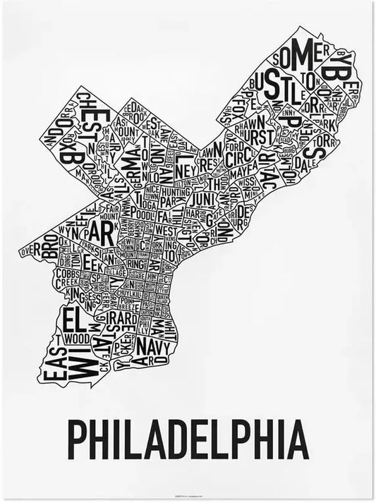 Philadelphia Neighborhood Map
