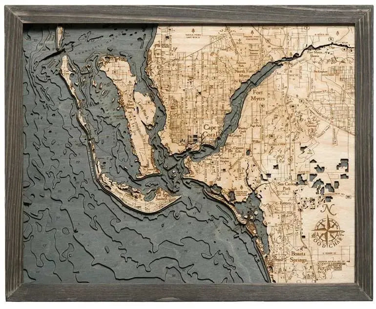 Cape Coral Wood Chart