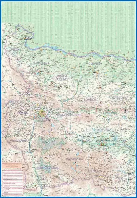 Bulgaria Travel Map