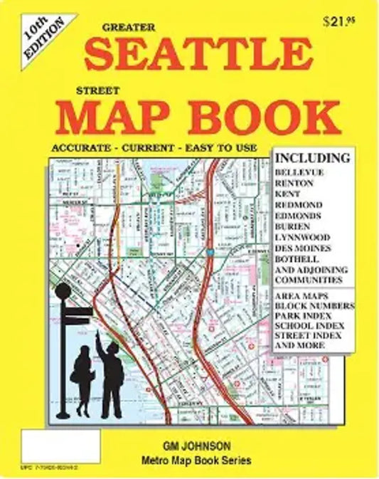 Seattle Map Book by GM Johnson