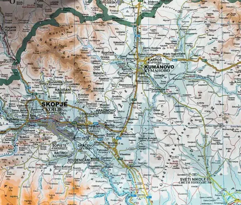 Macedonia Travel Map l Gizi