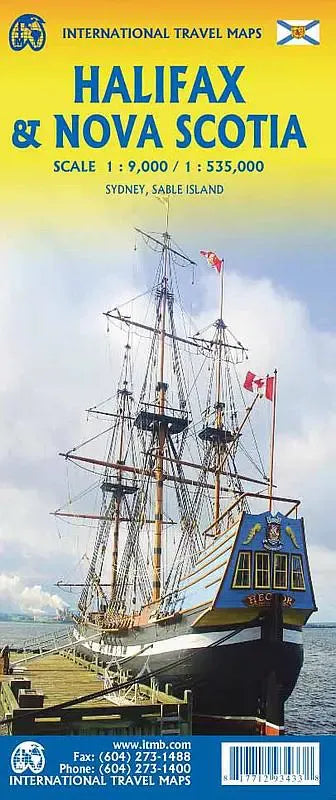 Halifax & Nova Scotia Travel Map