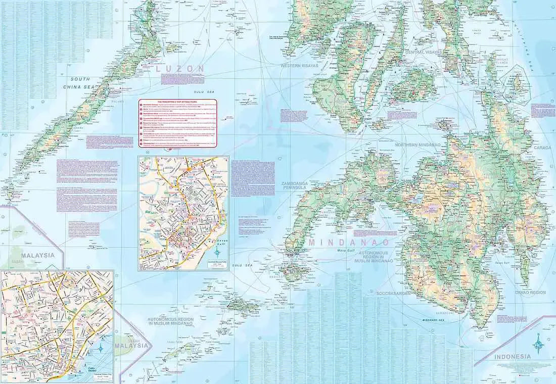 Philippines Travel Map