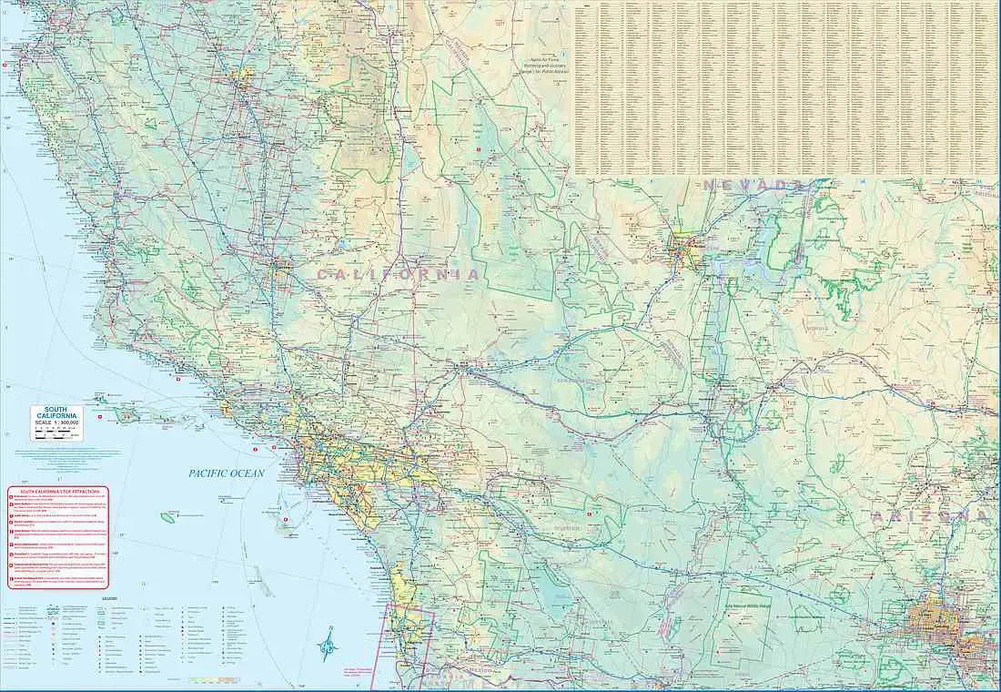 San Diego Travel Map