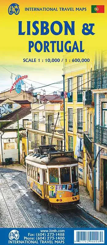 Lisbon & Portugal Travel Map