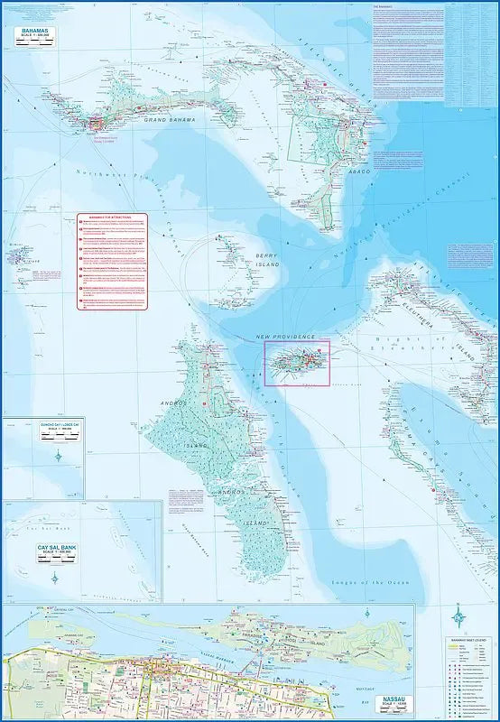 Bahamas Travel Map