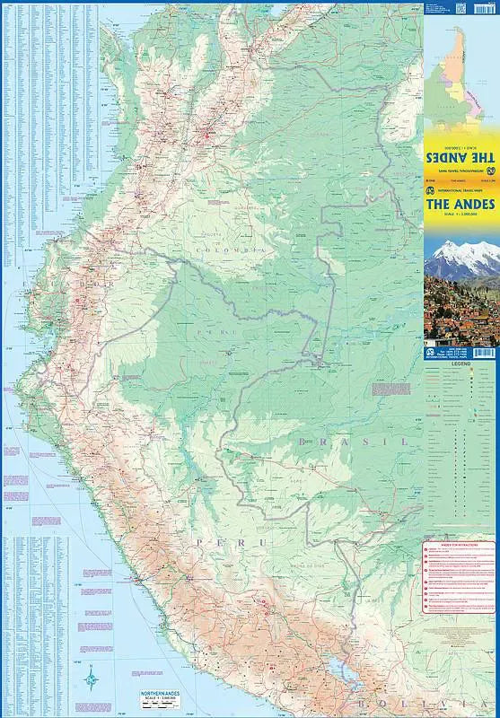Andes Travel Map