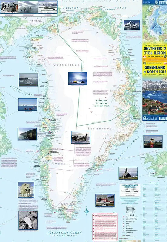 Greenland Travel Map