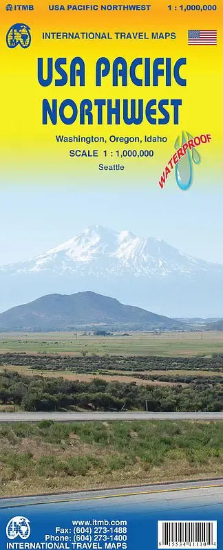 Pacific Northwest Road Map