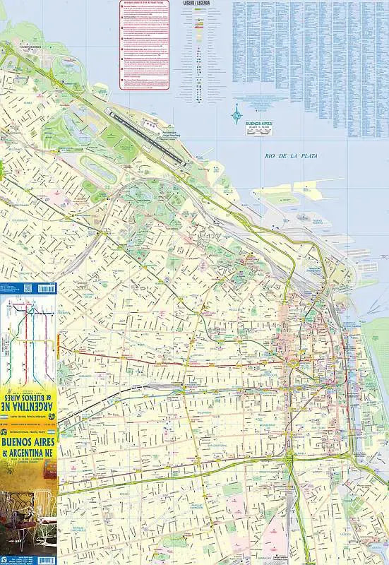 Buenos Aires Travel Map